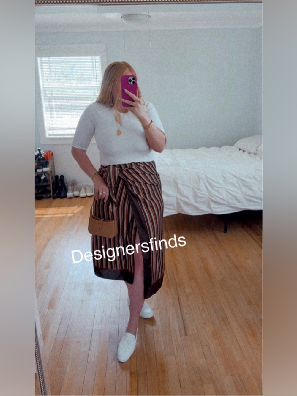 ZARA STRIPED PAREO SKIRT ZW COLLECTION